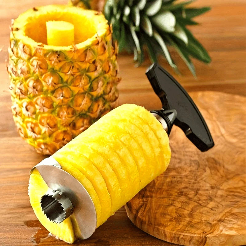 Pineapple Corer & Slicer Stainless Steel Blade Ergonomic Handle