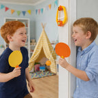 Ping Pong Set Clip-On Retractable Net With Paddles