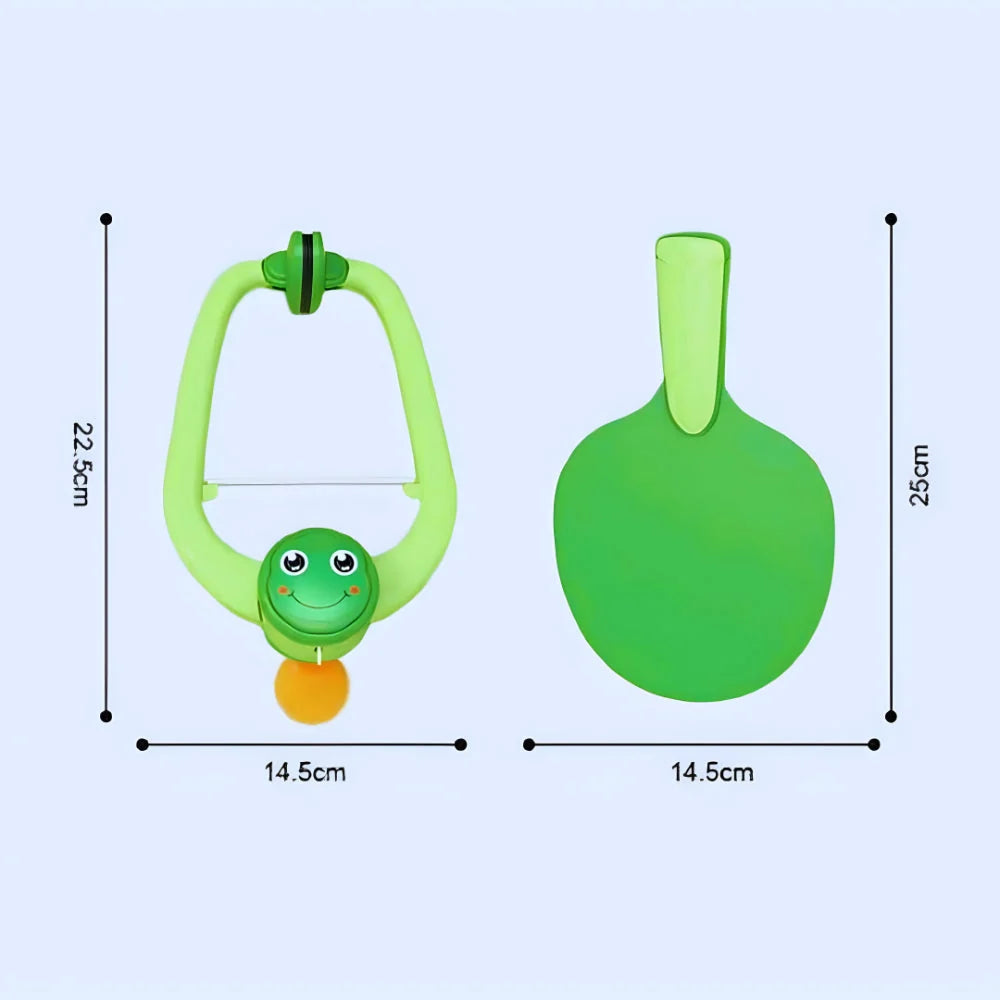 Ping Pong Set Clip-On Retractable Net With Paddles