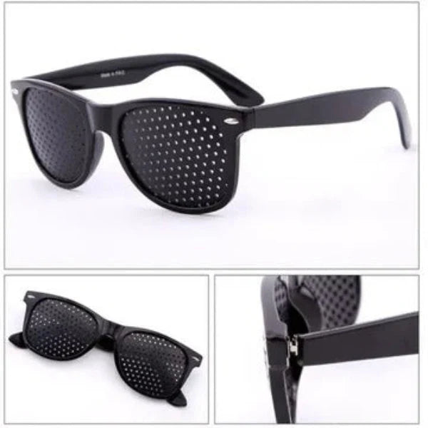 Pinhole Glasses Precision Aperture Lenses Universal Fit Eye Strain Relief