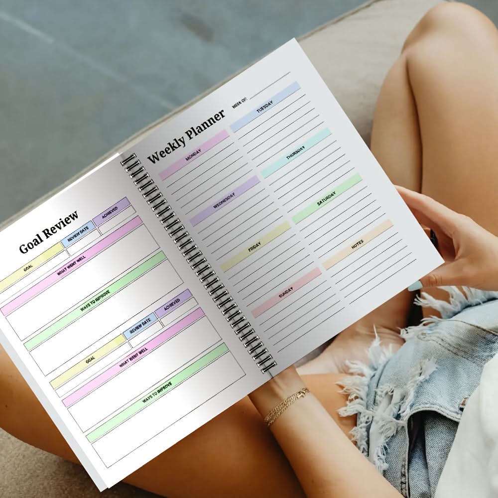 Planner Adult ADHD Structured Daily & Weekly Dated 2026