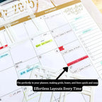 Planner Stencil Set Transparent Mylar Straight Lines & Checklists