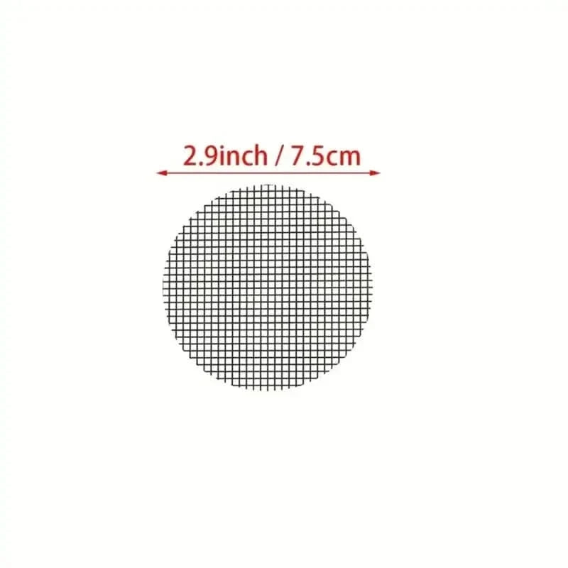 Plant Pot Drainage Screen Glass Fiber Prevents Soil Spillage