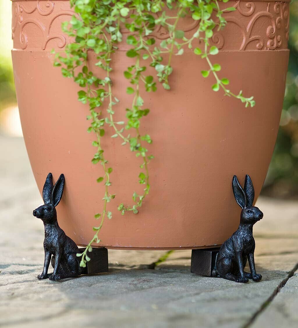Plant Pot Feet Decorative Animal Figurines Frost-Resistant