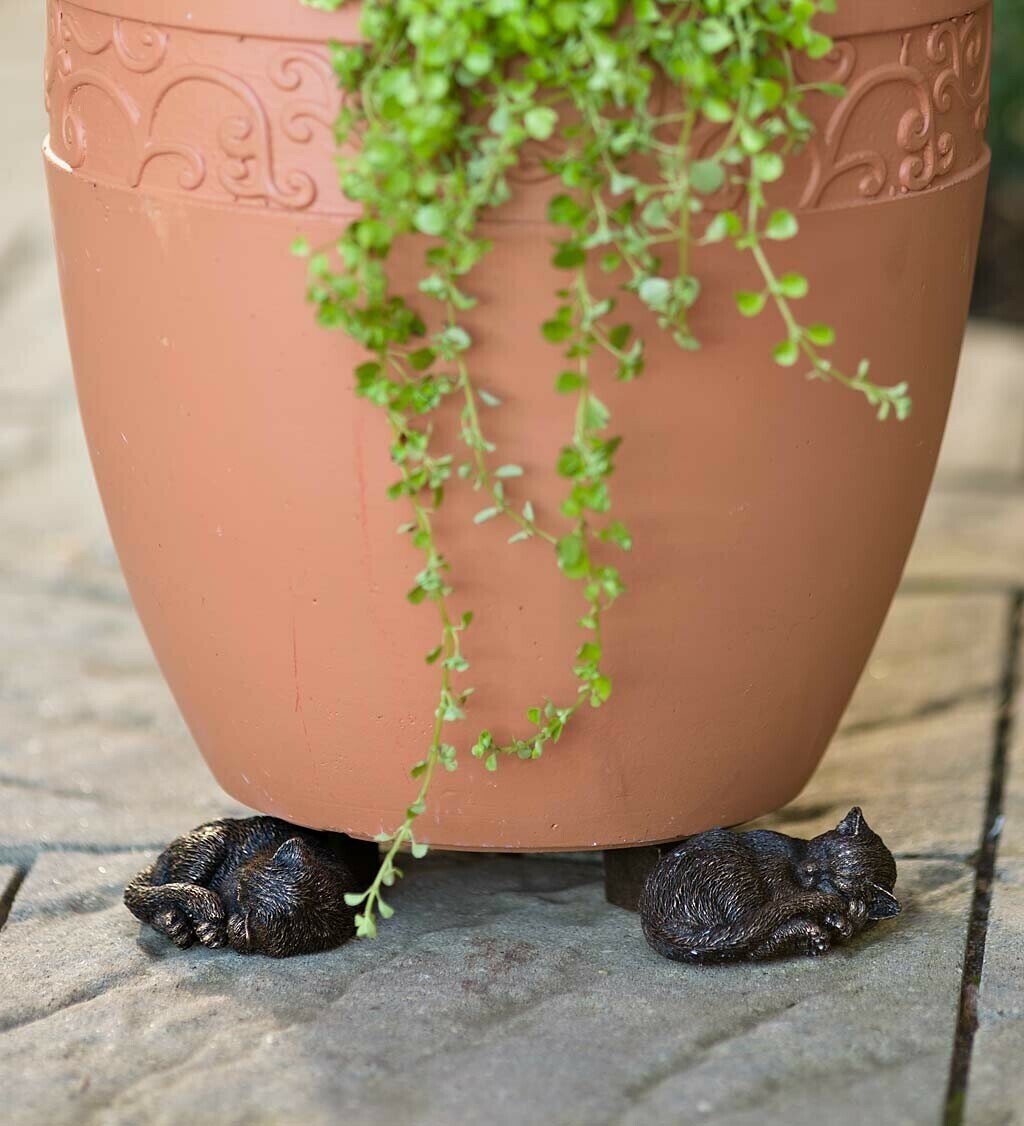 Plant Pot Feet Frost-Resistant Resin Improved Drainage