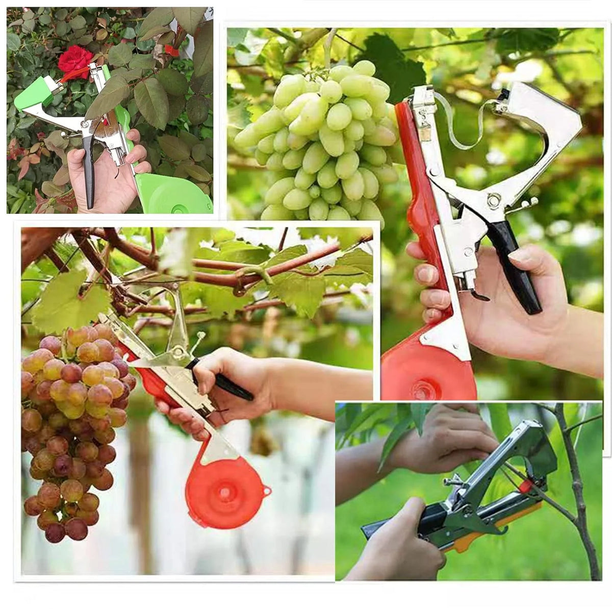 Plant Tying Tool Handheld Stainless Steel Soft Tape
