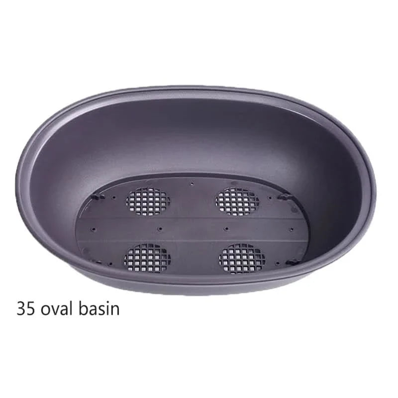 Planter Breathable Rectangular Plastic Bonsai & Succulents