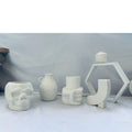 Planter Ceramic Skull Design