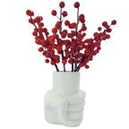 Planter Ceramic Skull Design