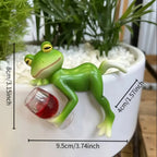 Planter Ornament Rim-Hanging Resin Indoor & Outdoor