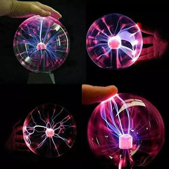 Plasma Ball Lamp Touch-Responsive USB & Battery Powered