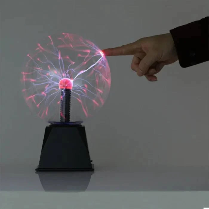 Plasma Ball Lamp Touch-Responsive USB & Battery Powered