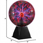 Plasma Globe Lamp 8 Inch Touch & Sound Activated