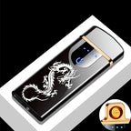 Plasma Lighter Windproof Double Arc USB Rechargeable & LED Indicator