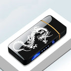 Plasma Lighter Windproof Double Arc USB Rechargeable & LED Indicator