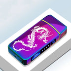 Plasma Lighter Windproof Double Arc USB Rechargeable & LED Indicator