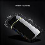 Plasma Lighter Windproof Double Arc USB Rechargeable & LED Indicator