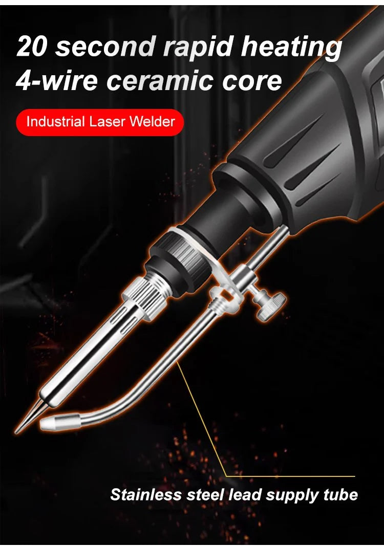 Plastic Welder 20-Second Heat-Up Welding & Cutting