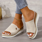 Platform Sandals Lightweight EVA Non-Slip 4 Cm Heel