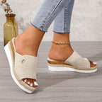 Platform Sandals Lightweight EVA Non-Slip 4 Cm Heel
