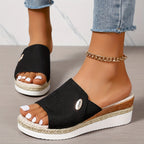 Platform Sandals Lightweight EVA Non-Slip 4 Cm Heel