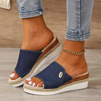 Platform Sandals Lightweight EVA Non-Slip 4 Cm Heel