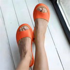Platform Sandals Thick Sole Elastic Slingback Open Toe