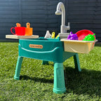 Play Kitchen Real Water Pump & Sink