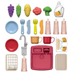 Play Kitchen Real Water Pump & Sink