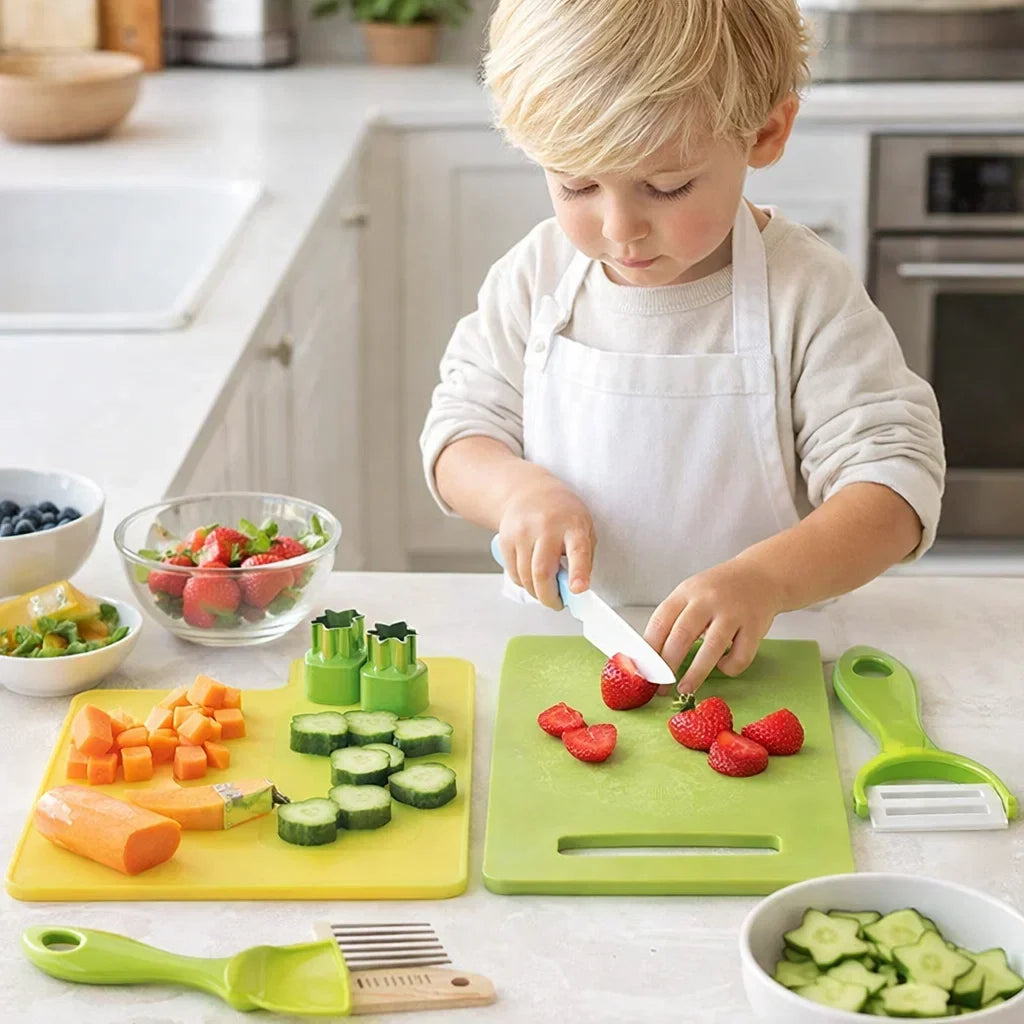 Play Kitchen Tool Set Child-Sized & Easy-Grip