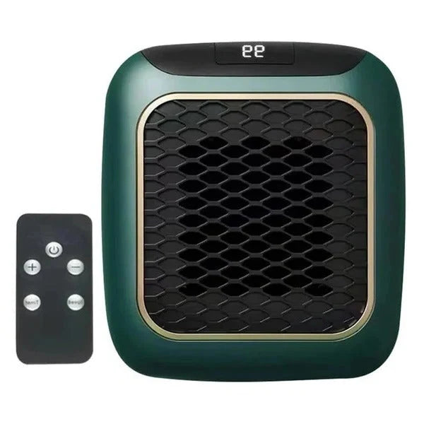 Plug-In Heater 800W Ceramic LED Thermostat