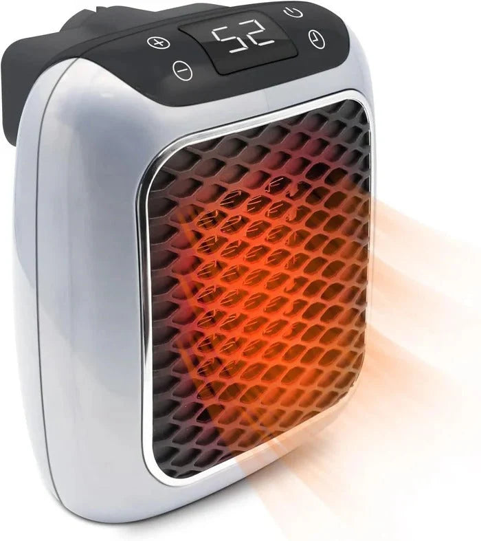Plug-In Heater 800W Ceramic LED Thermostat