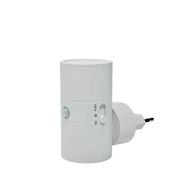 Plug-In LED Night Light Stepless Dimming Warm White