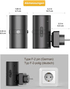 Plug-In LED Night Light Stepless Dimming Warm White