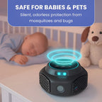 Plug-In Spider Repellent Ultrasonic Chemical-Free 3,200 Sq Ft