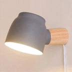 Plug-In Wall Light Scandinavian Warm Ambient
