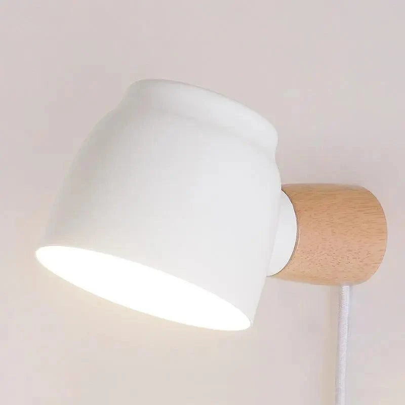 Plug-In Wall Light Scandinavian Warm Ambient