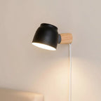 Plug-In Wall Light Scandinavian Warm Ambient