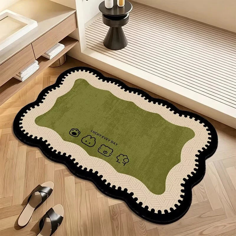 Plush Accent Rug Non-Slip 31.5 x 47.24 Inch
