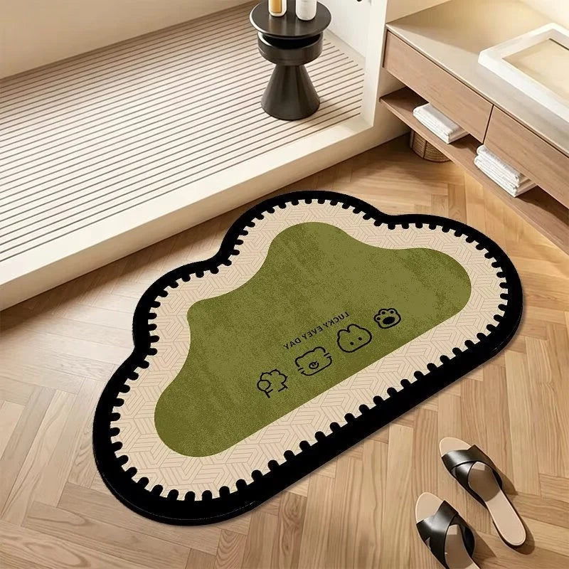 Plush Accent Rug Non-Slip 31.5 x 47.24 Inch