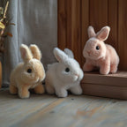 Plush Bunny Motion-Activated Ultra-Soft Child-Safe