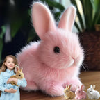 Plush Bunny Motion-Activated Ultra-Soft Child-Safe