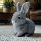 Plush Bunny Motion-Activated Ultra-Soft Child-Safe