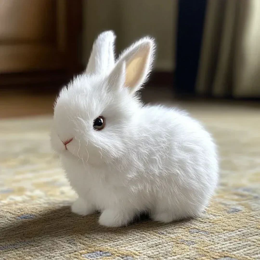 Plush Bunny Toy Realistic Movements & Sounds