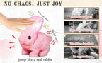 Plush Bunny Voice-Activated & Touch-Sensitive Eco-Friendly Fur