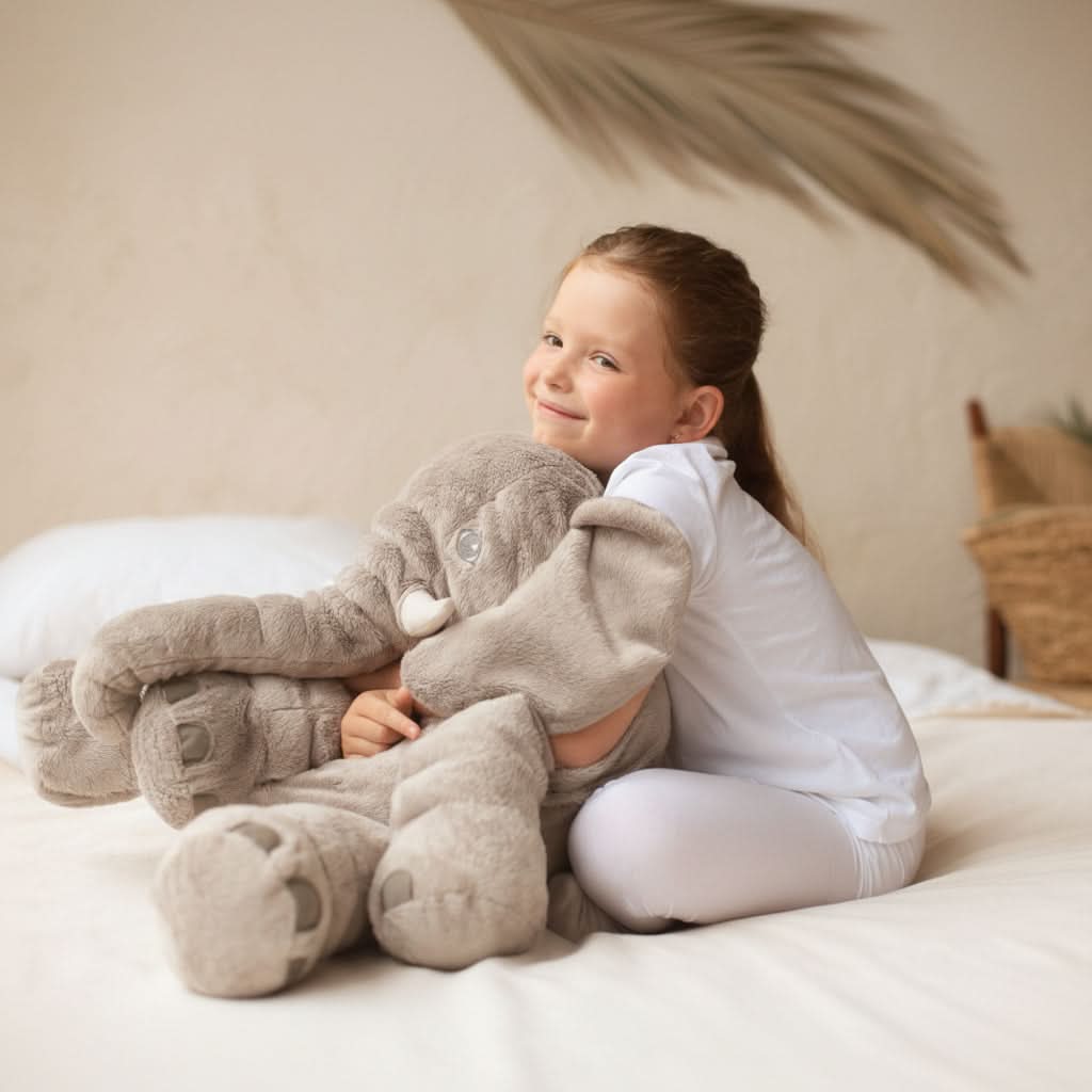 Plush Cuddle Pillow Elephant Ultra-Soft & Lightweight