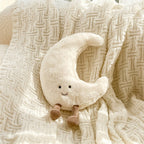 Plush Cushion Sun & Moon Face Two Sizes