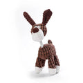 Plush Dog Chew Toy Ultra-Durable Velvet Squeaker Machine Washable