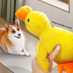 Plush Dog Toy Quacking Sound Lightweight Machine Washable