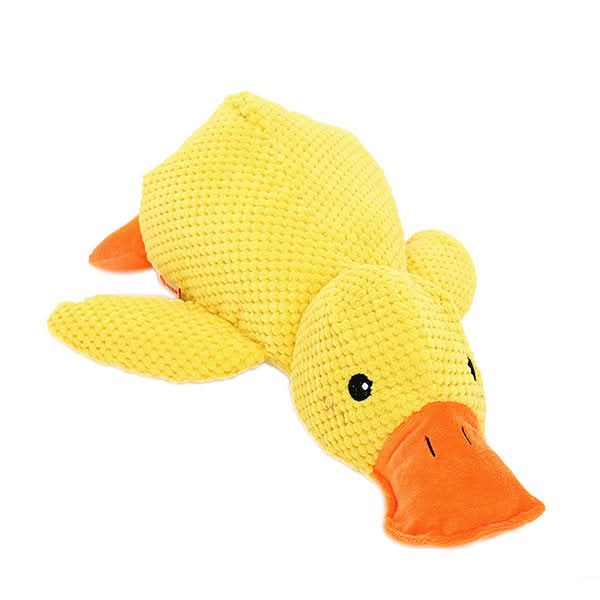 Plush Dog Toy Quacking Sound Lightweight Machine Washable